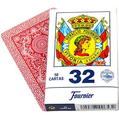 Fournier -10023363 kaartspel, blauw/rood, uniek (F20993) Fournier -10023363 kaartspel, blauw/rood, uniek (F20993)