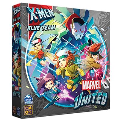 CMON Marvel United accessoire: Blue Team-EN, blauw CMON Marvel United accessoire: Blue Team-EN, blauw