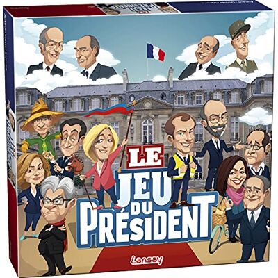 Lansay Het spel van de president – gezelschapsspel – gezelschapsspel – vanaf 16 jaar – 2 tot 6 spelers Lansay Het spel van de president – gezelschapsspel – gezelschapsspel – vanaf 16 jaar – 2 tot 6 spelers