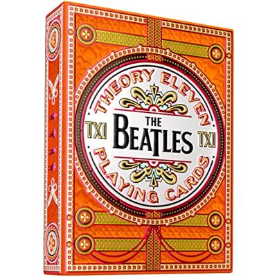 Theory11 The Beatles Premium speelkaarten Orange Deck verzamelkaarten officieel gelicentieerd Theory11 The Beatles Premium speelkaarten Orange Deck verzamelkaarten officieel gelicentieerd
