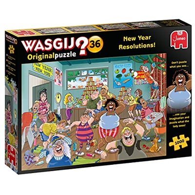 Jumbo Originele WASGIJ 36 NIEUW JAAR RESOLUTIES! Jumbo Originele WASGIJ 36 NIEUW JAAR RESOLUTIES!