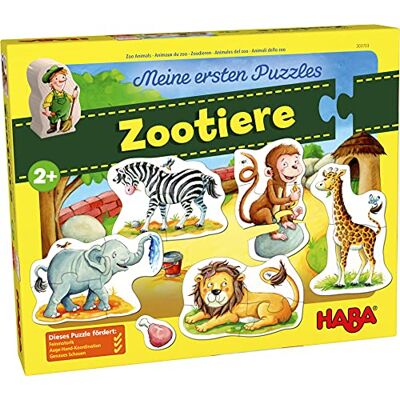 HABA Mijn eerste puzzels, dierentuindieren (kinderpuzzel) HABA Mijn eerste puzzels, dierentuindieren (kinderpuzzel)