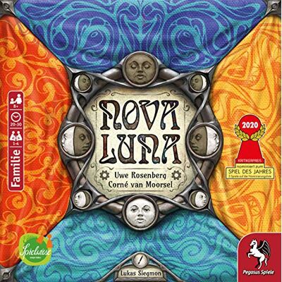 Pegasus Spiele 59050G,Nova Luna (Edition Spielwiese) *Nominiert Spiel des Jahres 2020* Pegasus Spiele 59050G,Nova Luna (Edition Spielwiese) *Nominiert Spiel des Jahres 2020*