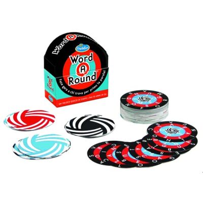 ThinkFun Word A Round spelletjes 10 jaar of ouder grappige bordspellen gezelschapsspel voor kinderen van 10 jaar gezelschapsspellen voor 2 of meer editie in het Frans ThinkFun Word A Round spelletjes 10 jaar of ouder grappige bordspellen gezelschapsspel voor kinderen van 10 jaar gezelschapsspellen voor 2 of meer editie in het Frans