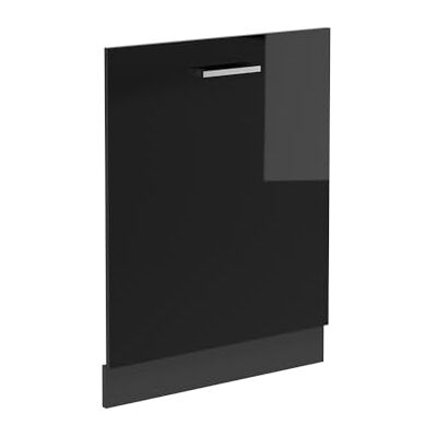 Vicco Vaatwasser frontplaat "R-Line", hoogglans zwart, 60 cm Vicco Vaatwasser frontplaat "R-Line", hoogglans zwart, 60 cm