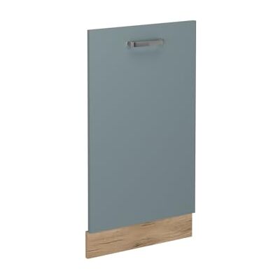 Vicco Vaatwasserfront "R-Line", blauw-grijs, 45 cm Voor volledig geïntegreerde vaatwasser van 45 cm · zonder werkblad · geschikt voor keukengevel · vrij combineerbaar Vicco Vaatwasserfront "R-Line", blauw-grijs, 45 cm Voor volledig geïntegreerde vaatwasser van 45 cm · zonder werkblad · geschikt voor keukengevel · vrij combineerbaar