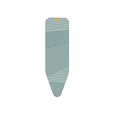 Joseph Joseph Flexa Vervangende elastische strijkplankhoes, lineair patroon, grijs, 4 mm, schuim, eenvoudig te installeren, voor planken, 124 cm x 37 cm Joseph Joseph Flexa Vervangende elastische strijkplankhoes, lineair patroon, grijs, 4 mm, schuim, eenvoudig te installeren, voor planken, 124 cm x 37 cm