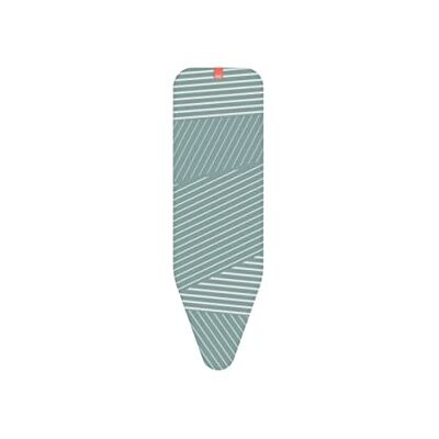 Joseph Joseph Flexa Vervangende elastische strijkplankhoes, lineair patroon, grijs, 4 mm, eenvoudig te installeren schuim, voor planken, 135 cm x 45 cm Joseph Joseph Flexa Vervangende elastische strijkplankhoes, lineair patroon, grijs, 4 mm, eenvoudig te installeren schuim, voor planken, 135 cm x 45 cm