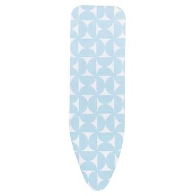 Brabantia Strijkplankhoes B 124 x 38 cm Complete set van 100% katoen voor gewone en stoomstrijkijzers Met trekkoord & stretchsysteem Fresh Breeze Brabantia Strijkplankhoes B 124 x 38 cm Complete set van 100% katoen voor gewone en stoomstrijkijzers Met trekkoord & stretchsysteem Fresh Breeze