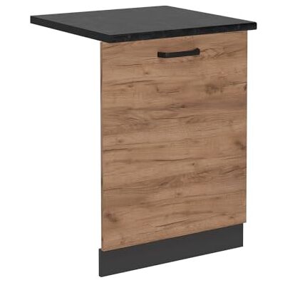 Vicco Voorpaneel "R-Line", eiken met gouden sterkte, 60 cm, PT antraciet, voor een vrije combinatie in modulaire keukensystemen Vicco Voorpaneel "R-Line", eiken met gouden sterkte, 60 cm, PT antraciet, voor een vrije combinatie in modulaire keukensystemen