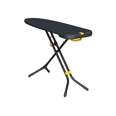 Joseph Joseph Glide Plus Strijkplank, 135 x 45 cm, met compacte, verstelbare poten en geïntegreerde stoomstrijkijzersteun, hittebestendig, overtrek van katoen, super absorberend en druppelvrij, zwart/blauw Joseph Joseph Glide Plus Strijkplank, 135 x 45 cm, met compacte, verstelbare poten en geïntegreerde stoomstrijkijzersteun, hittebestendig, overtrek van katoen, super absorberend en druppelvrij, zwart/blauw