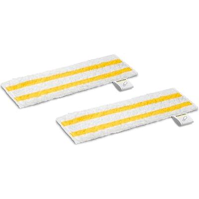 Kärcher EasyFix microvezel vloermondstukhoezen, compatibel met het EasyFix vloermondstuk voor SC-stoomreinigers, met klittenbandsysteem en voetlipje, 2 stuks Kärcher EasyFix microvezel vloermondstukhoezen, compatibel met het EasyFix vloermondstuk voor SC-stoomreinigers, met klittenbandsysteem en voetlipje, 2 stuks