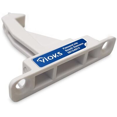 VIOKS Vervangende deurhaak wit voor Bosch Siеmens 00154074 154074 00174430 174430 deurslot Siwatherm Optima Extra Class wasdroger VIOKS Vervangende deurhaak wit voor Bosch Siеmens 00154074 154074 00174430 174430 deurslot Siwatherm Optima Extra Class wasdroger