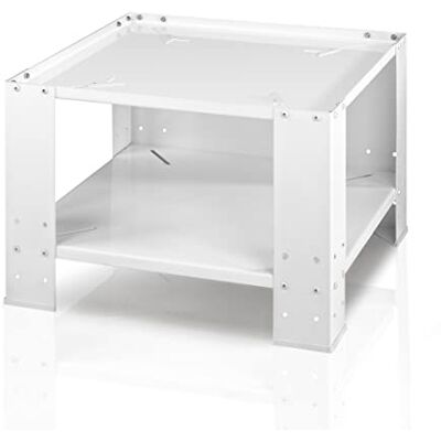 Xavax Universele sokkel (60 x 60 cm, 40 cm verhoging, stabiele sokkel met ondervak, in hoogte verstelbare voeten, sokkel voor wasmachine / droger) wit Xavax Universele sokkel (60 x 60 cm, 40 cm verhoging, stabiele sokkel met ondervak, in hoogte verstelbare voeten, sokkel voor wasmachine / droger) wit