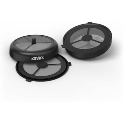 Xavax Set van 2 permanente pads (voor Philips Senseo koffiezetapparaten en soortgelijke koffiemachines, pad-filter voor koffiepoeder, losse thee, navulbare pads, koffiefilters Xavax Set van 2 permanente pads (voor Philips Senseo koffiezetapparaten en soortgelijke koffiemachines, pad-filter voor koffiepoeder, losse thee, navulbare pads, koffiefilters