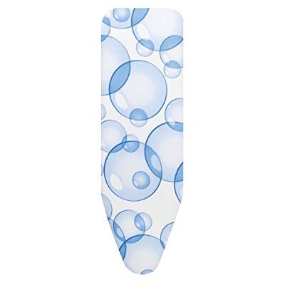 Brabantia Strijkplankhoes C Drielaags PerfectFlow Gemaakt voor Stoom Anti-Druppel Kreukel Killer met Koordbinder en Stretch-System Bubbles 124x45 cm Brabantia Strijkplankhoes C Drielaags PerfectFlow Gemaakt voor Stoom Anti-Druppel Kreukel Killer met Koordbinder en Stretch-System Bubbles 124x45 cm