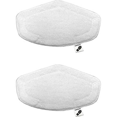 Polti PAEU0332 vloerwisser voor Vaporetto Vaporforce borstel, 2 stuks Polti PAEU0332 vloerwisser voor Vaporetto Vaporforce borstel, 2 stuks