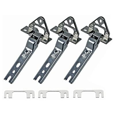 Bosch Siemens 268699 00268699 Set van 3 originele deurscharnieren voor AEG Electrolux Constructa Neff Bauknecht Whirlpool Keukenbusch Miele 5554870 Bosch Siemens 268699 00268699 Set van 3 originele deurscharnieren voor AEG Electrolux Constructa Neff Bauknecht Whirlpool Keukenbusch Miele 5554870