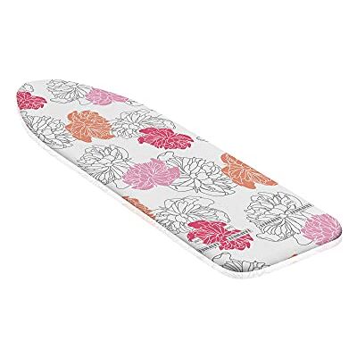 Leifheit Strijkplankhoes Cotton Comfort S/M, strijkplankhoes met 4 mm dikke bekleding, strijkplankhoes 125 x 40 cm, strijkplankbeschermer met elastiek Leifheit Strijkplankhoes Cotton Comfort S/M, strijkplankhoes met 4 mm dikke bekleding, strijkplankhoes 125 x 40 cm, strijkplankbeschermer met elastiek