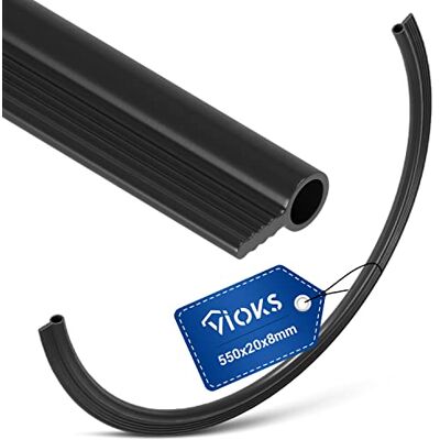 VIOKS Afwasmachinedeurafdichting 550 mm vervanging voor Whirlpool 481246668912 Ignis Bauknecht rubberen deurafdichting VIOKS Afwasmachinedeurafdichting 550 mm vervanging voor Whirlpool 481246668912 Ignis Bauknecht rubberen deurafdichting