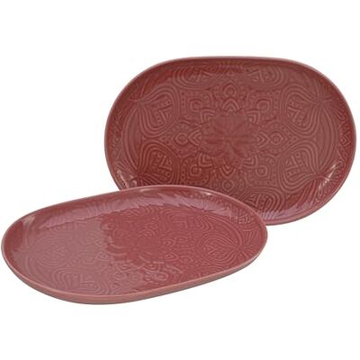 Creatable , 21631 Serie Orient Mandala set van 2 porseleinen borden vaatwasser- en magnetronbestendig Made in Europe Creatable , 21631 Serie Orient Mandala set van 2 porseleinen borden vaatwasser- en magnetronbestendig Made in Europe