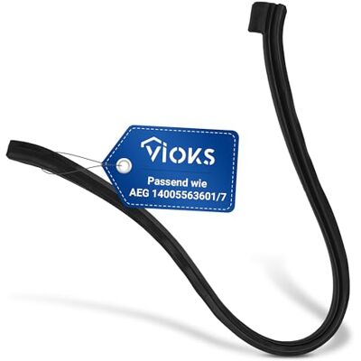 VIOKS Vervangende onderste deurafdichting voor vaatwasser AEG 14005563601/7 Afdichting schort, badkuipafdichting, rubberen afdichting, 545 mm, voor vaatwasser VIOKS Vervangende onderste deurafdichting voor vaatwasser AEG 14005563601/7 Afdichting schort, badkuipafdichting, rubberen afdichting, 545 mm, voor vaatwasser