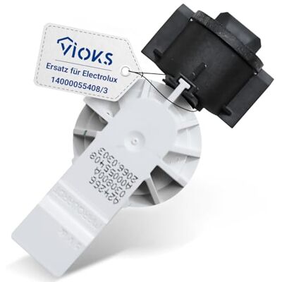 VIOKS Vervangende drukschakelaar voor Elеctrolux 14000055408/3 Küppersbusch 442225 voor vaatwassers, drukcontrolesensor voor waterniveau en bediening VIOKS Vervangende drukschakelaar voor Elеctrolux 14000055408/3 Küppersbusch 442225 voor vaatwassers, drukcontrolesensor voor waterniveau en bediening