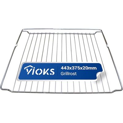 VIOKS Ovenrooster, 443 x 375 x 20 mm, vervanging voor Whirlpool 481010657433 Indesit C00325927 VIOKS Ovenrooster, 443 x 375 x 20 mm, vervanging voor Whirlpool 481010657433 Indesit C00325927