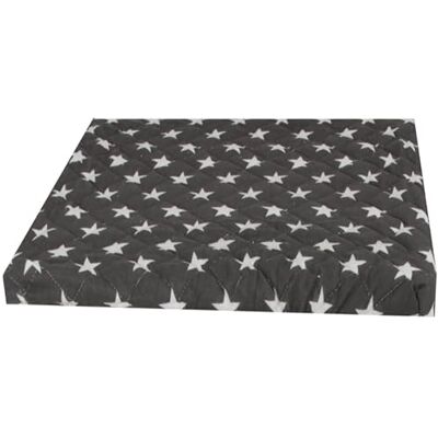 Bestlivings Wasmachinehoes (sterren antraciet) 60 x 60 cm met elastiek overtrek voor droger Bestlivings Wasmachinehoes (sterren antraciet) 60 x 60 cm met elastiek overtrek voor droger