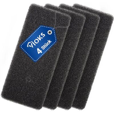 VIOKS Set van 4 x wasdroger, condens-droger, sponsfilter, vervanging voor Samsung DC62-00376A 225x100 mm, droger filter droger condendroger wasdroger Samsung droger reserveonderdelen VIOKS Set van 4 x wasdroger, condens-droger, sponsfilter, vervanging voor Samsung DC62-00376A 225x100 mm, droger filter droger condendroger wasdroger Samsung droger reserveonderdelen