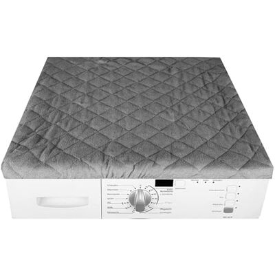 Bestlivings Wasmachinehoes, 60 x 60 cm, met elastiek, wasmachine-beschermhoes, verkrijgbaar in verschillende kleuren, kussen voor wasdroger, antraciet Bestlivings Wasmachinehoes, 60 x 60 cm, met elastiek, wasmachine-beschermhoes, verkrijgbaar in verschillende kleuren, kussen voor wasdroger, antraciet
