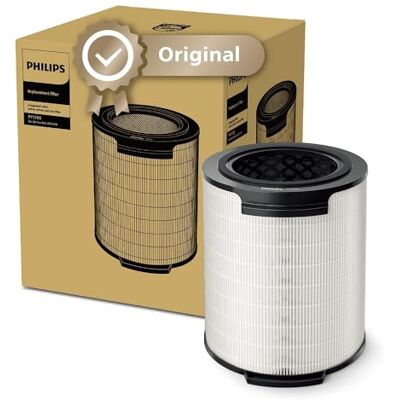 Philips Origineel 3-in-1 filter, NanoProtect HEPA, actieve kool en voorfilter, houdt tot 12 maanden, compatibel met AC1715 en AC1711, beschermt tegen pollen, stof, huidschilfers van dieren en gas Philips Origineel 3-in-1 filter, NanoProtect HEPA, actieve kool en voorfilter, houdt tot 12 maanden, compatibel met AC1715 en AC1711, beschermt tegen pollen, stof, huidschilfers van dieren en gas