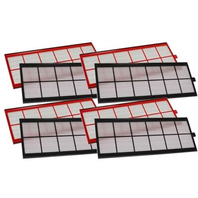 vhbw 8 filters compatibel met Zehnder ComfoAir 350 Ventilatiesysteem, G4/F7 filter, 50 x 17 x 1 cm, wit/rood/zwart vhbw 8 filters compatibel met Zehnder ComfoAir 350 Ventilatiesysteem, G4/F7 filter, 50 x 17 x 1 cm, wit/rood/zwart