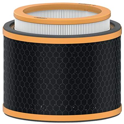 Leitz TruSens – HEPA-trommelfilter speciaal voor geuren en C.O.V., 3-in-1 (voorfilter, HEPA- en koolstoffilter), compatibel met TruSens Z-3000 en Z-3500, 2415125 Leitz TruSens – HEPA-trommelfilter speciaal voor geuren en C.O.V., 3-in-1 (voorfilter, HEPA- en koolstoffilter), compatibel met TruSens Z-3000 en Z-3500, 2415125