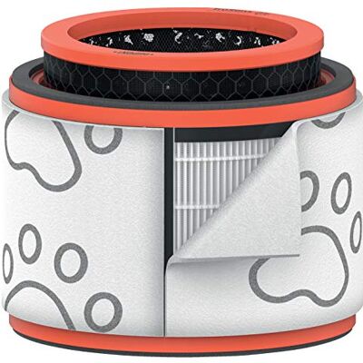 Leitz TruSens HEPA-trommelfilter voor dieren, 3-in-1 (wasbaar voorfilter/HEPA-filter/koolfilter), compatibel met TruSens Z-2000 en Z-2500, 2415129 luchtreinigers Leitz TruSens HEPA-trommelfilter voor dieren, 3-in-1 (wasbaar voorfilter/HEPA-filter/koolfilter), compatibel met TruSens Z-2000 en Z-2500, 2415129 luchtreinigers