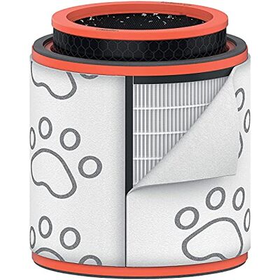Leitz TruSens HEPA-trommelfilter voor dieren, 3-in-1 (wasbaar voorfilter/HEPA-filter/koolfilter), compatibel met TruSens Z-3000 en Z-3500, 2415131 luchtreiniger Leitz TruSens HEPA-trommelfilter voor dieren, 3-in-1 (wasbaar voorfilter/HEPA-filter/koolfilter), compatibel met TruSens Z-3000 en Z-3500, 2415131 luchtreiniger