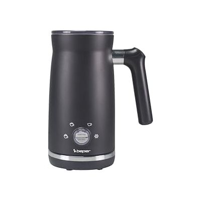 BEPER P101CAF001 Elektrische melkopschuimer met deksel, 300 ml, zwart, 4 functies, vermogen 500 W BEPER P101CAF001 Elektrische melkopschuimer met deksel, 300 ml, zwart, 4 functies, vermogen 500 W