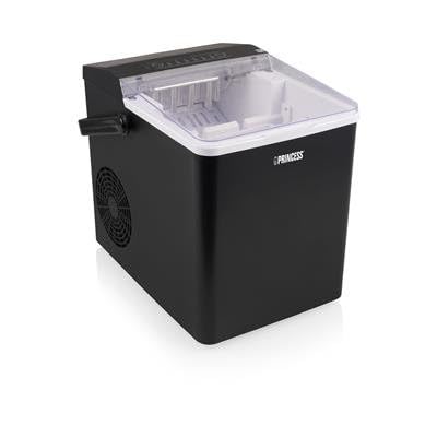 Princess Ice Maker 9 ijsblokjes in 6 minuten Produceert tot 12 kg ijsblokjes 2 ijsblokjes verkrijgbaar 1,75 l reservoir reinigingsfunctie 283098 Princess Ice Maker 9 ijsblokjes in 6 minuten Produceert tot 12 kg ijsblokjes 2 ijsblokjes verkrijgbaar 1,75 l reservoir reinigingsfunctie 283098