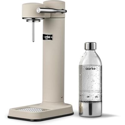 aarke Carbonator 3 Sodamaker met de fles, zandkleur Special Edition aarke Carbonator 3 Sodamaker met de fles, zandkleur Special Edition