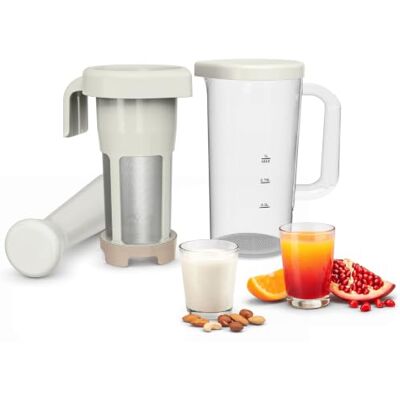Tefal Easy Milker, Préparateur de boissons végétales et jus, Rapide et facile Résultats personnalisables, 1 L en 1 minute, Aucun gaspillage, VZ700AE0 Tefal Easy Milker, Préparateur de boissons végétales et jus, Rapide et facile Résultats personnalisables, 1 L en 1 minute, Aucun gaspillage, VZ700AE0