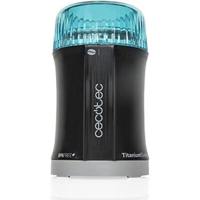 Cecotec TitanMill 200 Koffiemolen, specerijen en andere levensmiddelen, met titanium gecoate messen, inhoud 50 g (10 koffiekopjes), 200 W Cecotec TitanMill 200 Koffiemolen, specerijen en andere levensmiddelen, met titanium gecoate messen, inhoud 50 g (10 koffiekopjes), 200 W