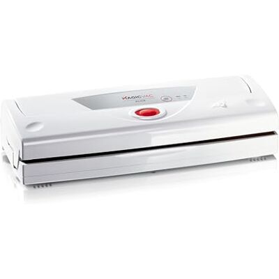 Magic vac Alice 800 mbar White vacuum sealer envasadora vacuümverpakking (wit, 800 mbar, 380 mm, 140 mm, 90 mm, 2,3 kg) Magic vac Alice 800 mbar White vacuum sealer envasadora vacuümverpakking (wit, 800 mbar, 380 mm, 140 mm, 90 mm, 2,3 kg)