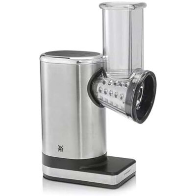 WMF Groentesnijder, 0,3 l, 65 W, roestvrij staal 18/10 Cromargan, 2 roestvrijstalen messen, BPA-vrije Tritan-kom, Kitchenminis 0416400011 WMF Groentesnijder, 0,3 l, 65 W, roestvrij staal 18/10 Cromargan, 2 roestvrijstalen messen, BPA-vrije Tritan-kom, Kitchenminis 0416400011