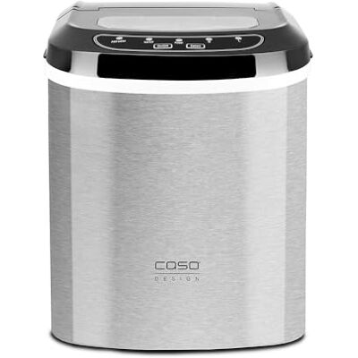 Caso IceMaster Pro Design ijsblokjesmachine met automatische uitschakelfunctie en waterniveau-indicator, 6-13 minuten, inhoud watertank, 2,2 liter, inhoud ca. 500 g ijsblokjes per uur Caso IceMaster Pro Design ijsblokjesmachine met automatische uitschakelfunctie en waterniveau-indicator, 6-13 minuten, inhoud watertank, 2,2 liter, inhoud ca. 500 g ijsblokjes per uur