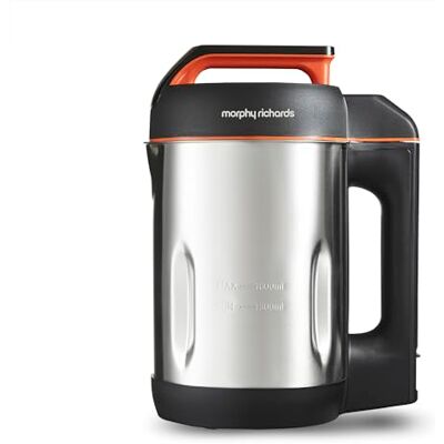 Morphy Richards Soupmaker met lemmet Serrator Geborsteld roestvrij staal. 1.6 Liter geborsteld Morphy Richards Soupmaker met lemmet Serrator Geborsteld roestvrij staal. 1.6 Liter geborsteld