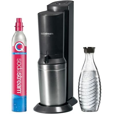 sodastream Crystal 3.0 Metaal, Roestvrijstaal Zwart sodastream Crystal 3.0 Metaal, Roestvrijstaal Zwart