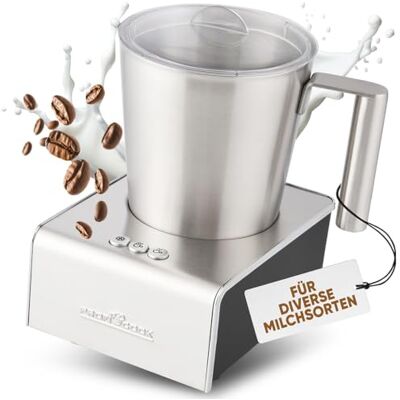 ProfiCook Profi Cook Pc-Ms 1032 Melkopschuimer, 6 Functies, Warme En Koude Functie, Melkschuim In Enkele Seconden, Automatische Uitschakeling, Roestvrijstalen Behuizing ProfiCook Profi Cook Pc-Ms 1032 Melkopschuimer, 6 Functies, Warme En Koude Functie, Melkschuim In Enkele Seconden, Automatische Uitschakeling, Roestvrijstalen Behuizing