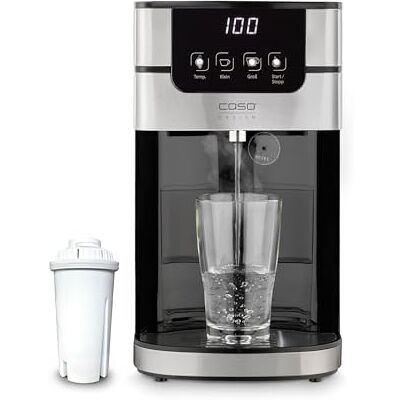 Caso PerfectCup 1000 Pro Turbo warmwaterdispenser in enkele seconden, 2600 W, afneembaar waterreservoir van 4 liter, verstelbaar van 70 tot 100 °C, ideaal voor kantoorkeuken en dressoirs Caso PerfectCup 1000 Pro Turbo warmwaterdispenser in enkele seconden, 2600 W, afneembaar waterreservoir van 4 liter, verstelbaar van 70 tot 100 °C, ideaal voor kantoorkeuken en dressoirs