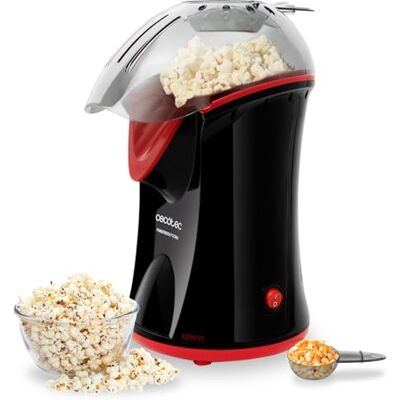 Cecotec Elektrische popcornmachine Fun&Taste P'Corn. 1200W, convectie, popcorn klaar in 2 minuten, gemakkelijk te reinigen, oververhittingsbeveiliging, maatlepel inbegrepen Cecotec Elektrische popcornmachine Fun&Taste P'Corn. 1200W, convectie, popcorn klaar in 2 minuten, gemakkelijk te reinigen, oververhittingsbeveiliging, maatlepel inbegrepen