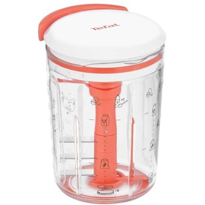 Tefal Crêpes Express Slimme mixer, 900 ml, wafels pannenkoeken in 2 minuten, klontervrij deeg, zelfgemaakt, perfecte resultaten, eenvoudig te bedienen, 3 geïntegreerde schaalrecepten K1844404 Tefal Crêpes Express Slimme mixer, 900 ml, wafels pannenkoeken in 2 minuten, klontervrij deeg, zelfgemaakt, perfecte resultaten, eenvoudig te bedienen, 3 geïntegreerde schaalrecepten K1844404